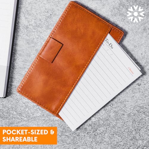 Notsu To Do List Grid Index Cards 3x5 | 50 Task Planner Vertical Notecards - size: 3x5 Vertical, style: Cards