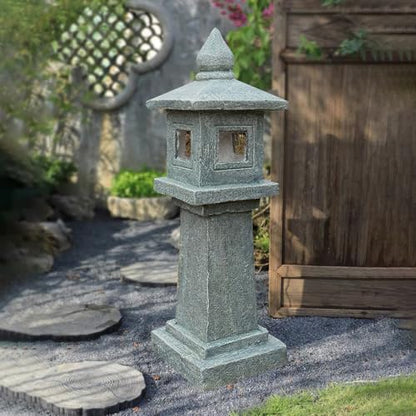 Solar-Powered Pagoda Lamp - style: Pagoda01