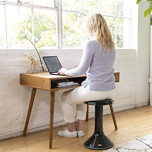 ECR4Kids ACE Active Core Engagement Wobble Stool, 20-Inch Seat Height, Flexible Seating, Black - color: Black