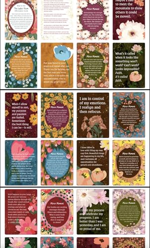 The Ladies' Room Affirmation Cards – 42 Empowering Cards for Women | Daily Self-Care, Mirror Moments & Mindfulness Prompts