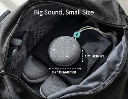 SNOOZ Go 2 Travel White Noise Sound Machine - 12 Sounds, Rechargeable Bluetooth Speaker, Nightlight - Portable Sound Machine for Hotels, Sleep, Adults, Baby Registry, Kids, White Noise for Sleeping