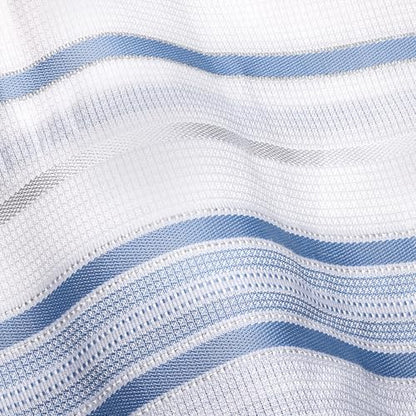 A supervised kosher Tallit Gadol Prayer Shawl from Israel,Wedding Model Diamond,Non-Slip.Wash and Iron easily. - color: With Sky Blue Stripes, size: Size 45 - 64 x 44 Inch
