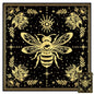 Tarot Altar Cloth Evil Eye and Bee Print Card Table Tablecloth Celestial Mushroom Tablecloth with Tarot Bag for Reading Rituals Crystals Spiritual Divination Witchcraft Supplies - color: Evil Eye and Bee