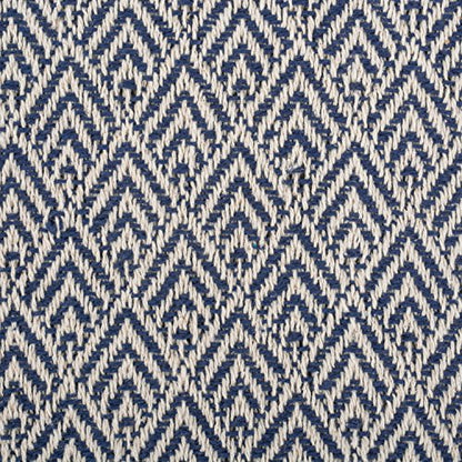 DII Diamond Throw Collection Cotton Woven, 50x60, Nautical Blue - color: Nautical Blue