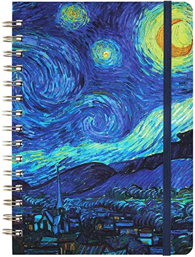 Ruled Journal/Notebook - Lined Journal with Premium Thick Paper, College Notebook/Journal, 8.5" X 6" with Exquisite Inner Pocket, Strong Twin-Wire Binding, Waterproof Hardcover for Home, School - color: navyblue