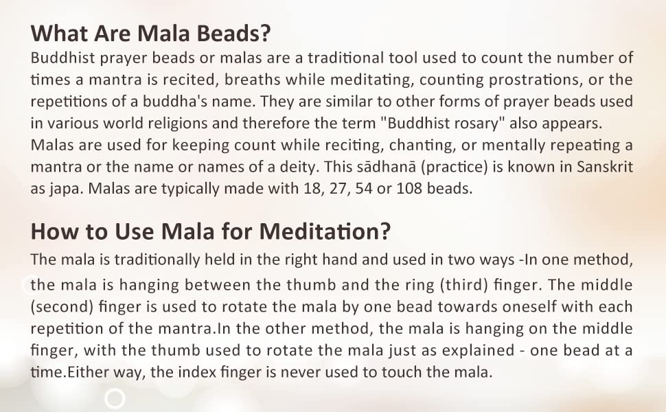 Jovivi 108 Mala Beads Bracelet 6mm 8mm Natural Indian Agate/Green Moss Agate Gemstone Healing Crystal Stone Beaded Bracelet Hand Knotted Prayer Mala Beads Necklace for Yoga Meditation Balance - color: 8mm - Moss Agate