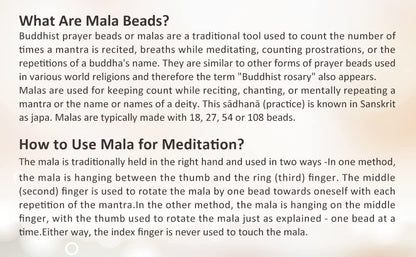 Jovivi 108 Mala Beads Bracelet 6mm 8mm Natural Indian Agate/Green Moss Agate Gemstone Healing Crystal Stone Beaded Bracelet Hand Knotted Prayer Mala Beads Necklace for Yoga Meditation Balance - color: 8mm - Moss Agate