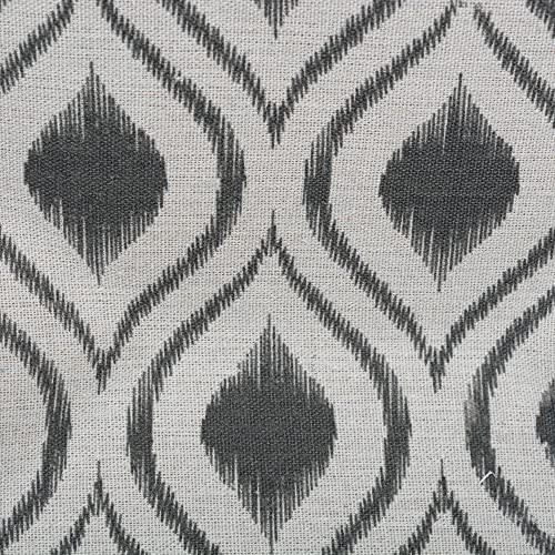 DII Polyester Container with Handles, Ikat Storage Bin, Medium, Mineral Gray - color: Mineral Gray, size: Medium