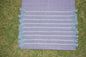 Jaipur art & Rugs Organic Cotton Yoga Mat - Eco-Friendly Hand-Woven Rug - Non Slip & Thick (24”x72”x5mm) for Everyday Fitness at Home - Comfortable Extra-Long - color: Blue-2