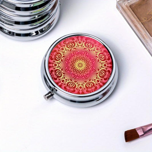 1PC Compartment Mini Portable Jewelry Storage Bag Travel Organizer Travel Essential Storage Box (F) - color: F