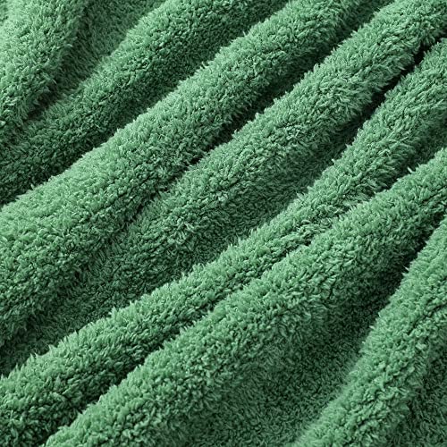 bearberry Super Soft Fluffy Throw Blanket Lightweight Cozy Warm Throw Blankets for Couch Bed Sofa All Season (Avocado Green, 53”x71”) - color: Avocado Green, size: Throw XL(53″x71″)
