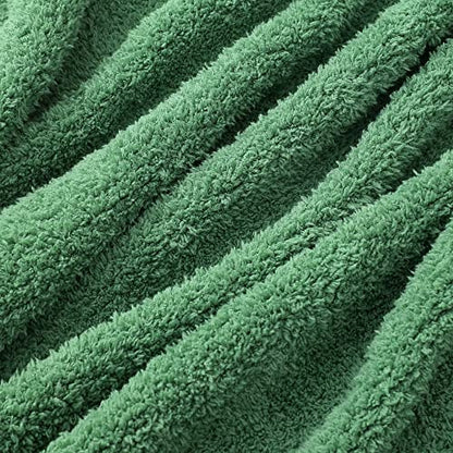 bearberry Super Soft Fluffy Throw Blanket Lightweight Cozy Warm Throw Blankets for Couch Bed Sofa All Season (Avocado Green, 53”x71”) - color: Avocado Green, size: Throw XL(53″x71″)