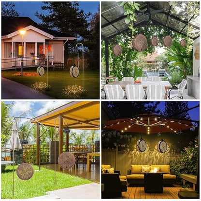 43" Solar Wind Chimes for Outside, Hanging Lights Outdoor Detachable Lantern Metal Peacock Wind Chimes, Deep Tone Memorial Wind Chime Gift Decoration for Home, Patio, Garden, Outdoor, Yard