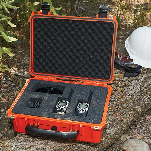 Strongway Plastic Waterproof Storage Case - color: Orange