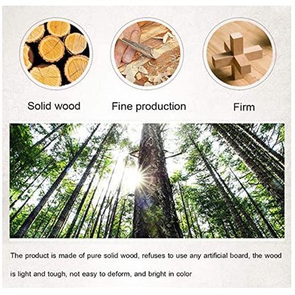 Meditation Bench Portable, Meditation Stool Kneeling with Foldable Legs Hinges Yoga Benches Ergonomic Bamboo Wooden Chair Folding Prayer Seat for Deeper Meditation(Color:Wood Color)