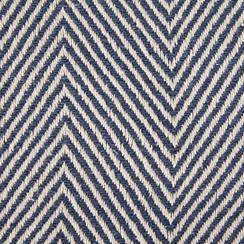 DII Rustic Farmhouse Cotton Chevron Blanket Throw with Fringe for Chair, Couch, Picnic, Camping, Beach, & Everyday Use, 50 x 60 - Urban Chevron French Blue - color: French Blue, size: 50x60"