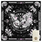 Knana Tarot Card Cloth Velvet Tarot Cloth and Bag Altar Cloth Butterfly Pattern Tarot Mat