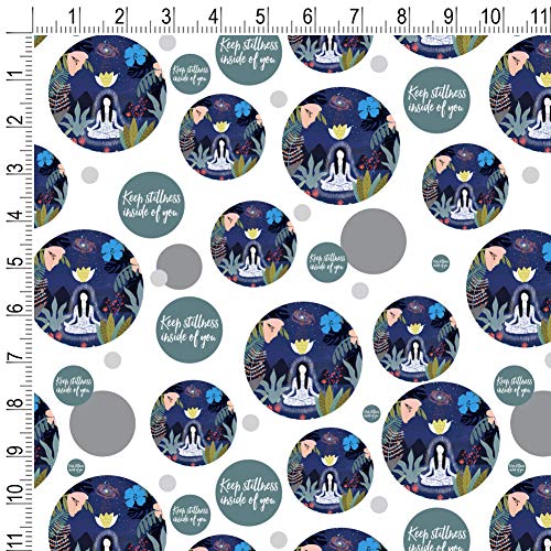 GRAPHICS & MORE Keep Stillness Inside of You Meditation Yoga Gift Wrap Wrapping Paper Roll