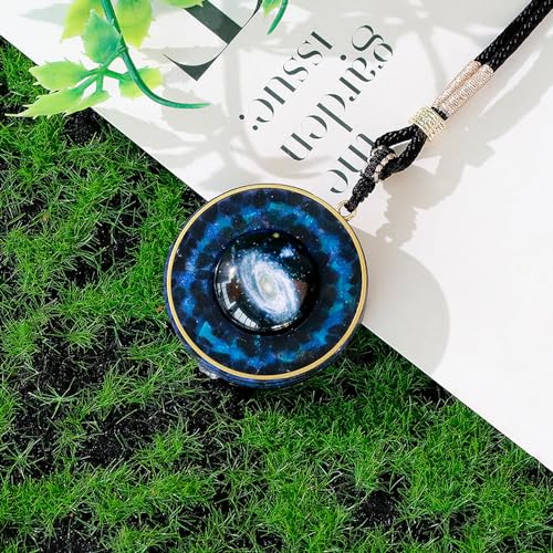 Day Day Up Orgonite Necklace - Sri Yantra Rotatable Pendant For Anti Stress Anxiety & Meditation - Malachite And Tiger Stone For Spiritual Healing & Positive Energy - color: Style 5