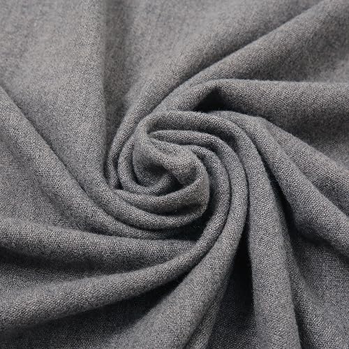 Shawl Wraps for Women Pashmina Shawls and Wraps for Evening Dresses Large Soft Scarf Winter Scarf Wedding Shawl… - color: Grey