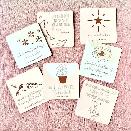 40 Creativity Quotes to Inspire Your Imagination – Creativity Cards – Daily Inspiration Cards with Famous Creative Quotes for Writers, Students & Teams