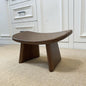 Wooden Meditation Bench - Ergonomic Angled Seat for Yoga, Prayer & Zen - Solid Hardwood Portable Design (Medium) - size: Medium
