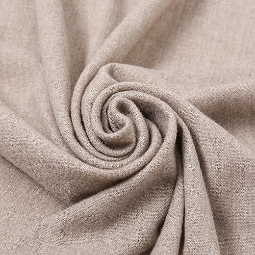 Shawl Wraps for Women Pashmina Shawls and Wraps for Evening Dresses Large Soft Scarf Winter Scarf Wedding Shawl… - color: Beige