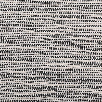 DII Rustic Farmhouse Throw Blanket with Decorative Tassels, Use for Chair, Couch, Bed, Picnic, Camping, Beach, & Just Staying Cozy at Home (50 x 60), Variegated Black