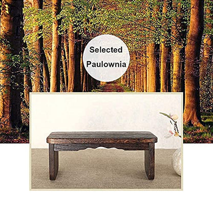 Fixed Leg Meditation Benchm, Perfect Kneeling Stool, Hand Made Eco Friendly Wooden Kneeling for Deep Meditation Strong Bearing Capacity