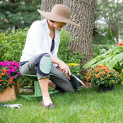 ROCKr | Ergonomic Rocking Garden Stool with Tilting Base for Gardeners | Durable Chair for Gardening with Contoured Seat | Made in USA by Vertex Products | Model EX120 - size: EX120