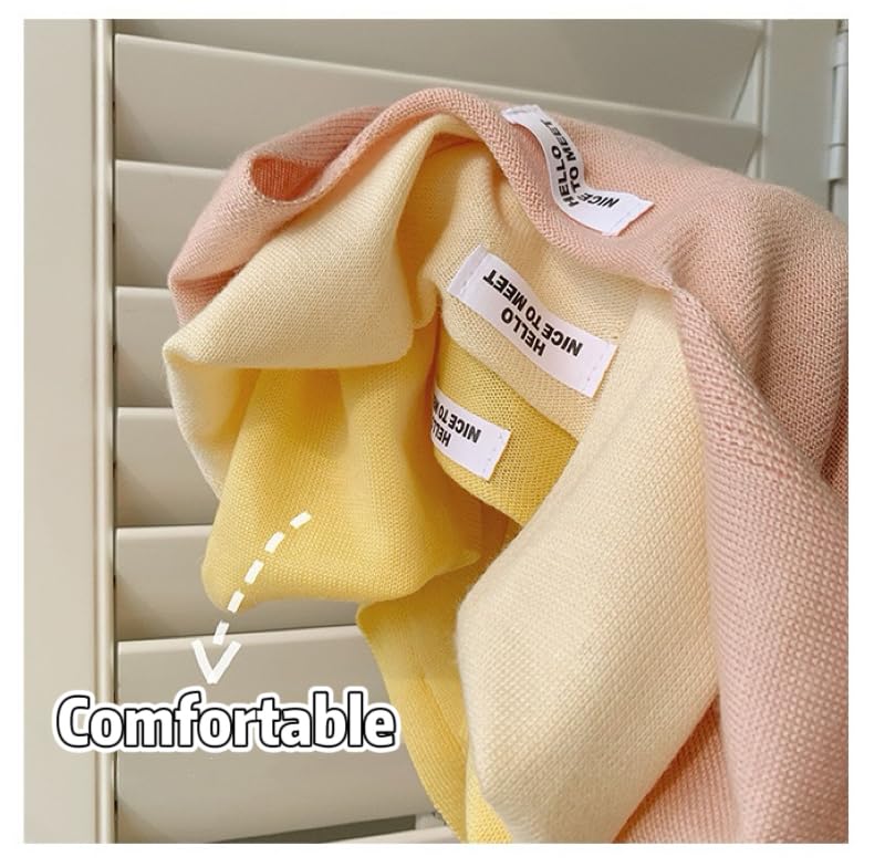 Women's Knitted Sweater Shawl Wrap - Lightweight Scarf/Cape for Downtown Girl, Casual Pashmina Shawls Fashion Accessories - color: Grey