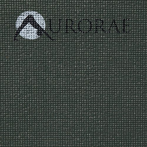 AURORAE Classic/Printed Extra Thick and Long Yoga Mat. Slip Free Rosin included - color: Wooded Pine