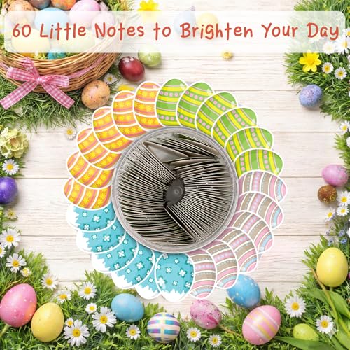 Bible Verse Jar, Mothers Day Gifts For Mom, Birthday Gifts For Women (Positive Easter Eggs) - style: Positive Easter Eggs
