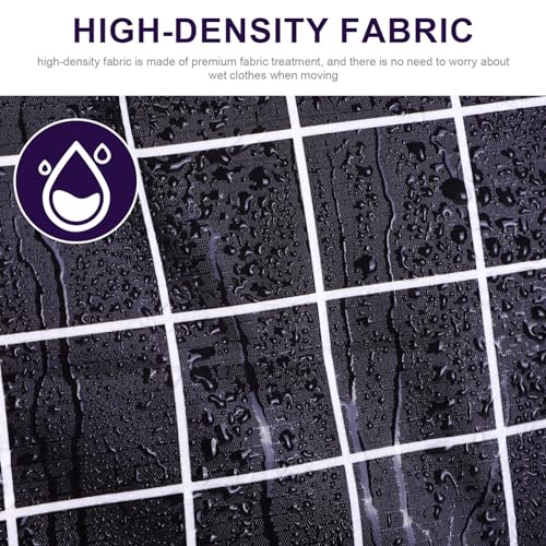 2pcs Oxford Cloth Duvet Storage Bag Large Capacity Moving Bag Zippered for Clothes Blankets Moisture Protection Dustproof Stylish Home Decor