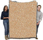 Pure Country Weavers William Morris Oak Tree Peachy Blanket - Arts & Crafts - Gift Tapestry Throw Woven from Cotton - Made in the USA (72x54) - color: Peachy, size: Large
