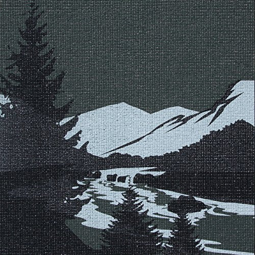 AURORAE Classic/Printed Extra Thick and Long Yoga Mat. Slip Free Rosin included - color: Wooded Pine