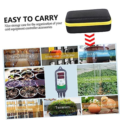 Tofficu Portable Storage Bag Handheld Organizer Bag Eva Locking Controller Storage Box