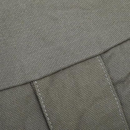 Yinhing Half Moon Meditation Cushion Filled with Buckwheat Hulls Premium Soft Cotton Cover Ergonomically Designed Meditation Pillow Comfortable Support for Mindfulness Practice - color: Gray