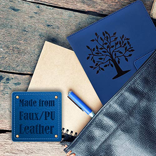 The Tree Of Life Refillable Writing Journal | 5x8 Inches, 200 Lined Pages, Magnetic Clasp, Refillable Diary, Cute Notebook Journal, Personal Journal for Women, Journal for Men