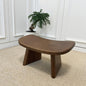 Wooden Meditation Bench - Ergonomic Angled Seat for Yoga, Prayer & Zen - Solid Hardwood Portable Design (Large) - size: Large
