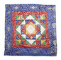Tibetan Patch Silk Brocade Table Runner/Shrine Cover/Altar Cloth/Table Cover (37 X 37 Inches)