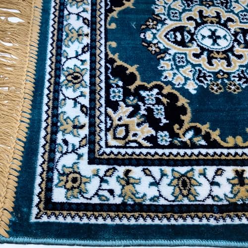 Velvet Pooja Aasan Mat 20 Inch, Soft Prayer and Meditation, Puja Cloth Rug, Home Temple Decor, Sofa Floor Seating Mat for Daily Use and Festivals Mattress Mats Car Seat Cover, Spiritual & Daily Use