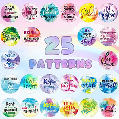 200 Pcs Motivational Cards Affirmations Cards Bulk Positive Affirmations Chips Inspirational Notecard Motivational Encouragement Sayings for Classroom Kids Kindness Encourage Gifts(Cute Style)