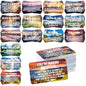 Motiskyy 300 Pcs Motivation Inspiration Affirmation Cards, Recovery Encouragement Cards 3.5 x 2 Inch Positive Inspirational Hope Quotes Card Sobriety Recovery Greeting Gifts for Men Women(Landscape)
