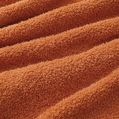 bearberry Super Soft Fluffy Throw Blanket Lightweight Cozy Warm Throw Blankets for Couch Bed Sofa All Season (Caramel, 53”x71”) - color: Caramel, size: Throw XL(53″x71″)