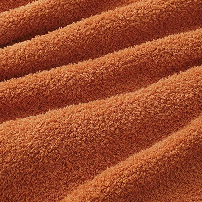 bearberry Super Soft Fluffy Throw Blanket Lightweight Cozy Warm Throw Blankets for Couch Bed Sofa All Season (Caramel, 53”x71”) - color: Caramel, size: Throw XL(53″x71″)