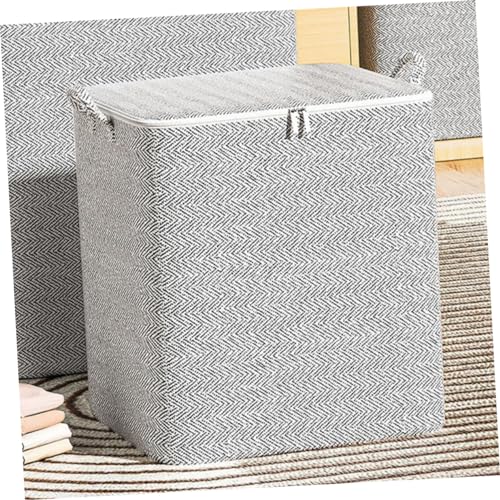 GLEAVI Quilt Storage Bag Multi-use Bedding Organizer for Clothes Blankets and Luggage Non-woven for Home Moving and Travel