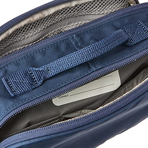 Fjällräven Kanken Toiletry Bag - Strong, Reinforced, Durable Fabric, Organized Storage - Travel - color: ['Navy']