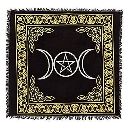 Witchcraft Supplies Starter Kit - 8pc Altar Supplies for Beginners, Spiritual Room Decor, Witchy Gifts - with Tree of Life Offering Bowl, White Sage, Palo Santo, Candles - Alternative Imagination
