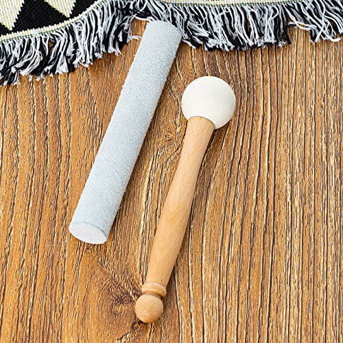 432hz Crystal Singing Bowl 6-12inch Set of 7 Pure White for Meditation Yoga Heart Chakra Meditation Heavy Duty Carrying Case with Sponge Padded Bundle Rubber Mallet Suede Striker O ring - color: White set of 7